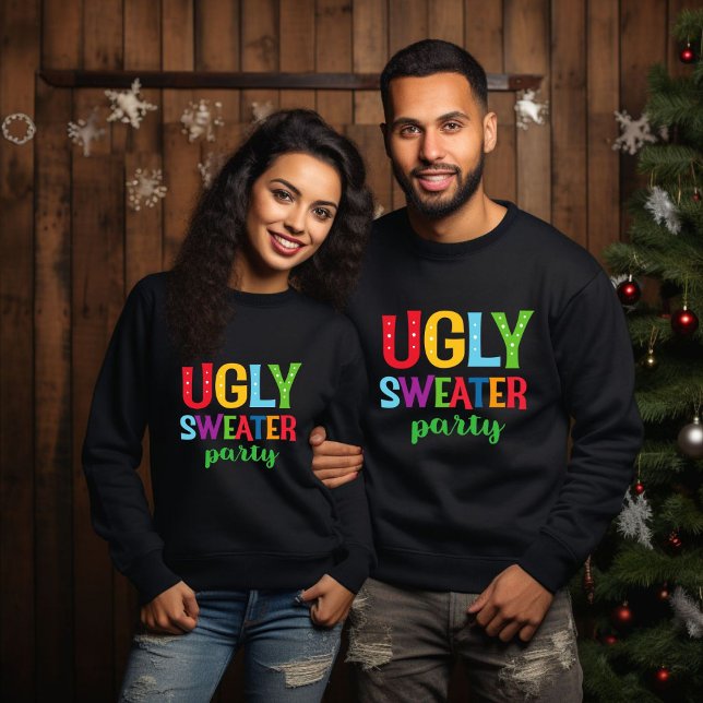 Ugly Sweater Party Womens Shirt T (Skapare uppladdad)