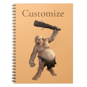 Ugly Troll Thunder_Cove Anteckningsbok