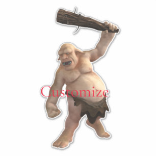 Ugly Troll Thunder_Cove Klistermärken