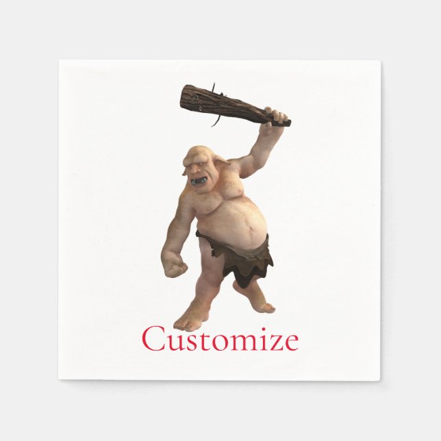 Ugly Troll Thunder_Cove Pappersservett (Framsidan)