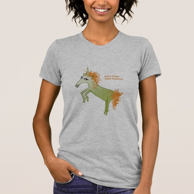 "Ugly Unicorn" T's- Manar, Women & Kids Tröja (Framsida)