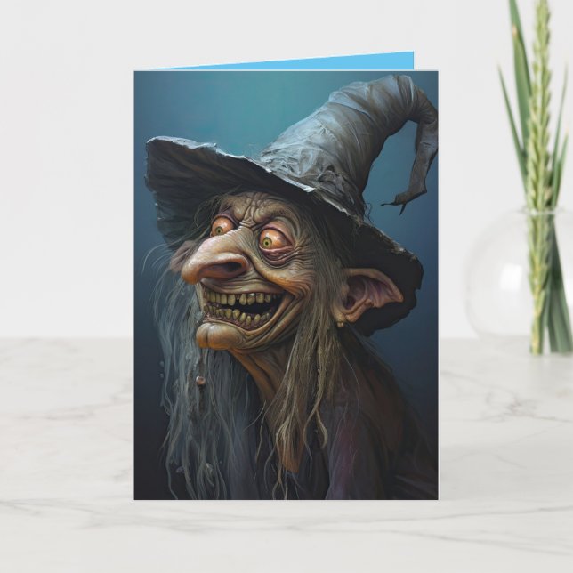Ugly Witch Helgkort (Framsida)