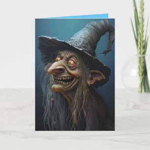 Ugly Witch Helgkort