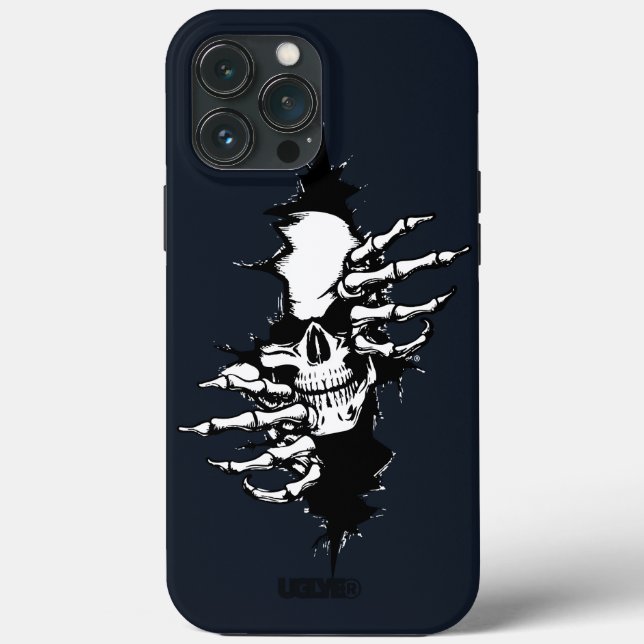 UGLYE® Skeleton of Death brast through Fodral-Mate (Baksida)