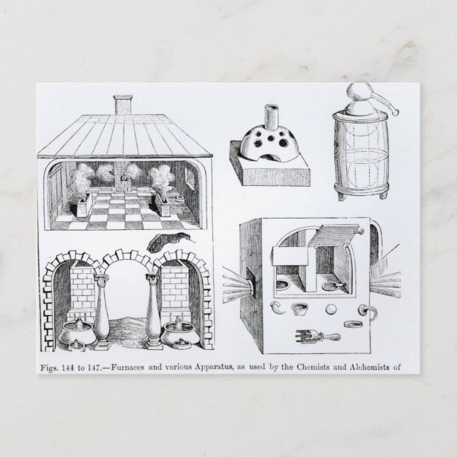 Ugnar och andra artiklar vykort (Framsida)