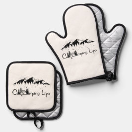 Ugnshandskar & Grytlappar Set