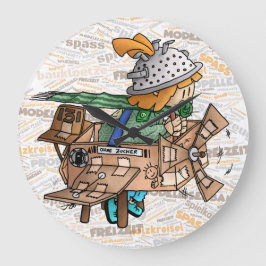 Ugo - Flugspiel / Kissen Poster Stor Klocka