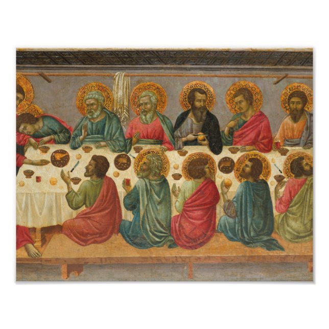 Ugolino di Nerio - Sista leverantören Fototryck (Framsidan)