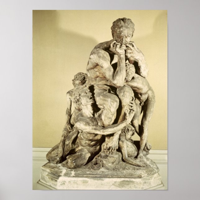 Ugolino och hans sons poster (Framsidan)