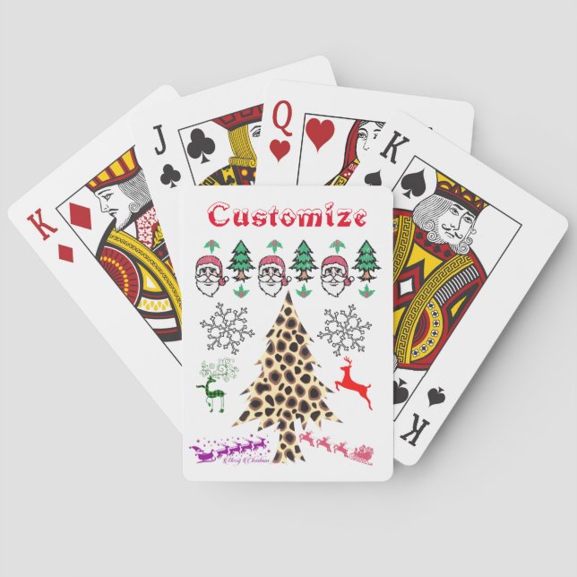 Ugt jul Slumpmässig Mishmash Thunder_Cove Casinokort (Baksidan)