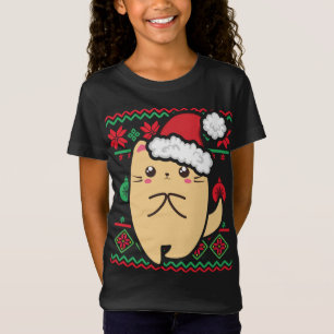 Ugt julsötare Cute Kawaii Anime Chibi Shy T Shirt