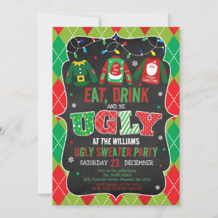 Ugt sötare jul Party Inbjudningar