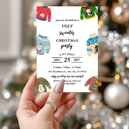 Ugt sötare jul Party Inbjudningar