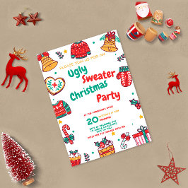 Ugt sötare jul Party Inbjudningar