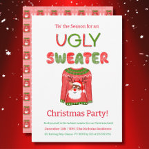 Ugt Sweater Funny Reindeer jul Party