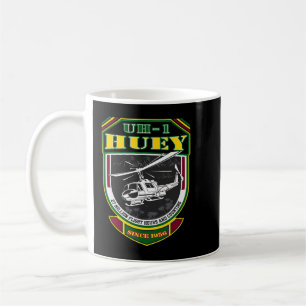 UH1 Huey sedan 1956 Vietnam Veteran Pilot 334 Kaffemugg