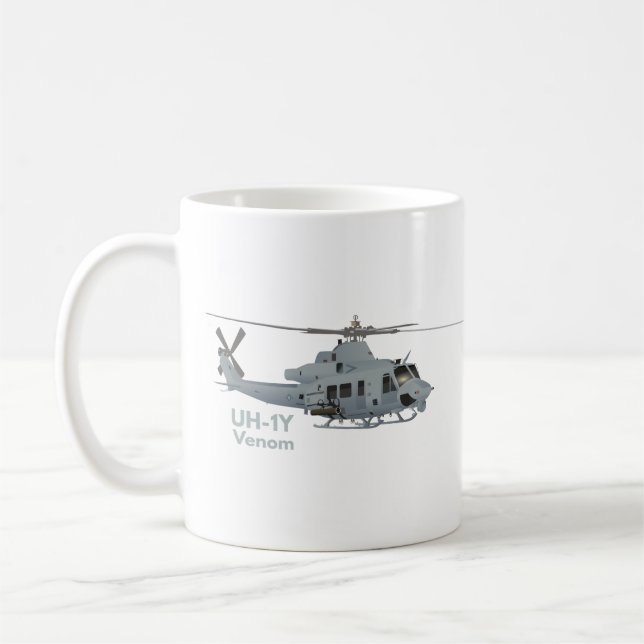 UH-1 Helikopter Kaffemugg (Vänster)