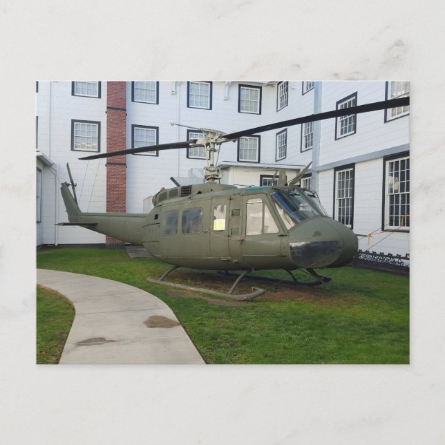 UH-1 Huey-helikopter Vykort (Framsida)