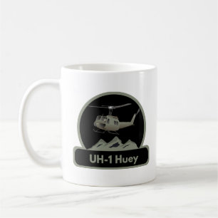 UH-1 Hueyhelikopter Kaffemugg