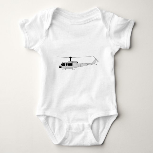 UH-1-profil - verktygets helikopter Tröja (Framsida)