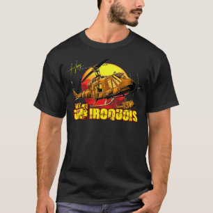 UH-1H Irokvois Huey Helicopter T Shirt