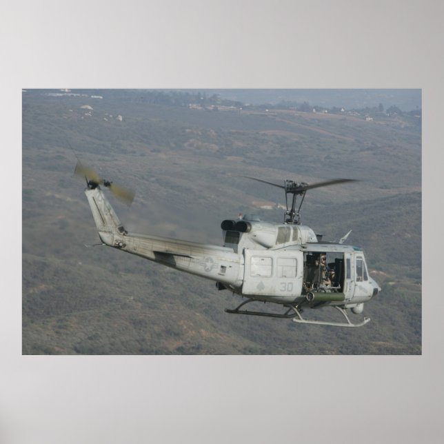 UH-1N Huey Poster (Framsidan)