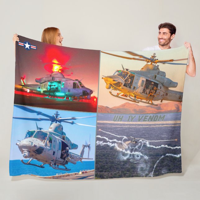 UH-1Y VENOM FLEECEFILT (På plats)