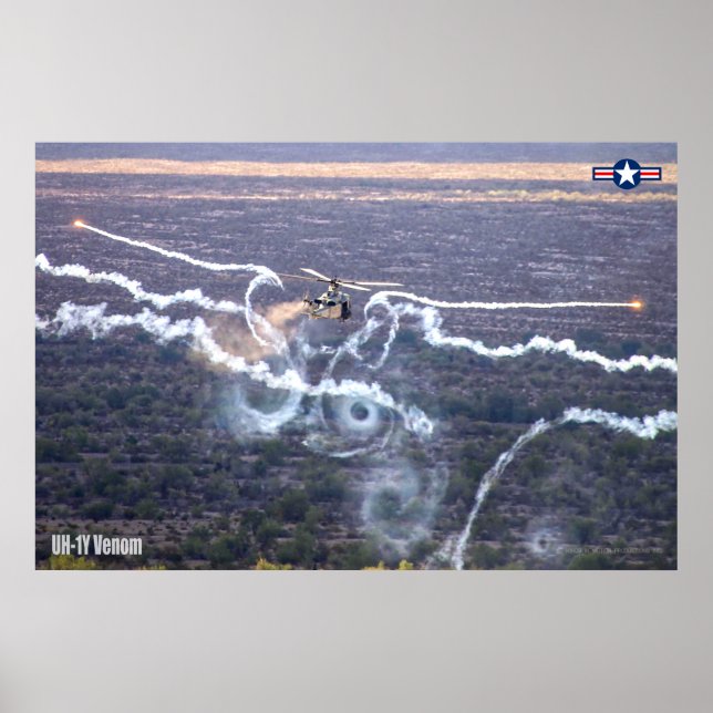 UH-1Y VENOM POSTER (Framsidan)