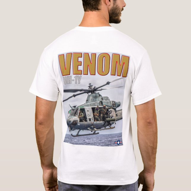 UH-1Y VENOM T SHIRT (Baksida)