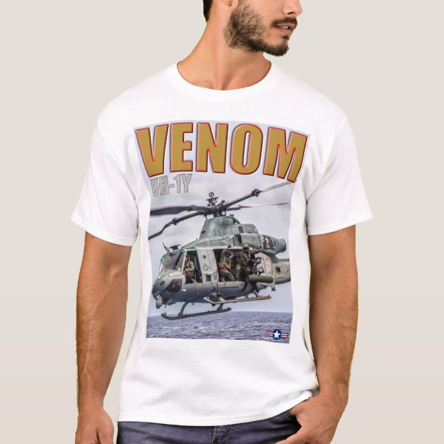 UH-1Y VENOM T SHIRT (Framsida)