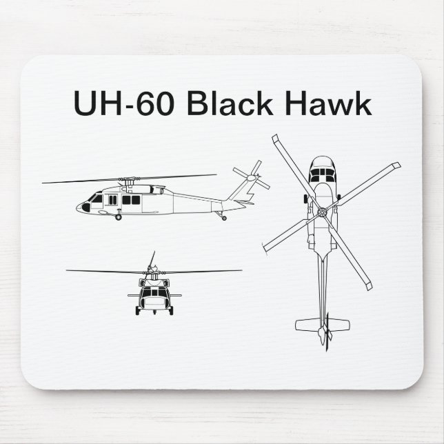 UH-60 Black Hawk Musmatta (Framsidan)