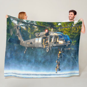 UH-60M SVART HAWK FLEECEFILT