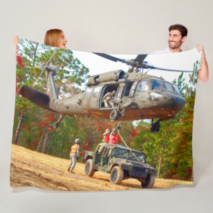 UH-60M SVART HAWK FLEECEFILT