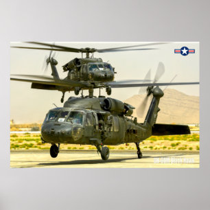 UH-60M SVART HAWK POSTER