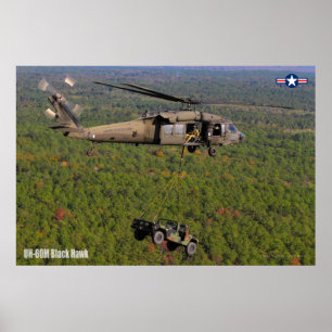 UH-60M SVART HAWK POSTER