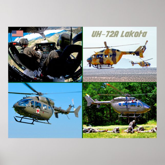UH-72A LAKOTA POSTER (Framsidan)