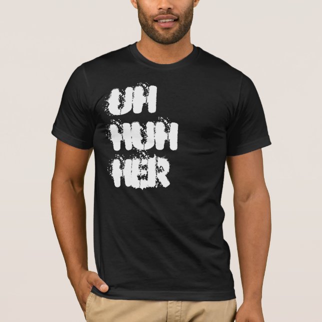 uh huh henne t-shirt (Framsida)