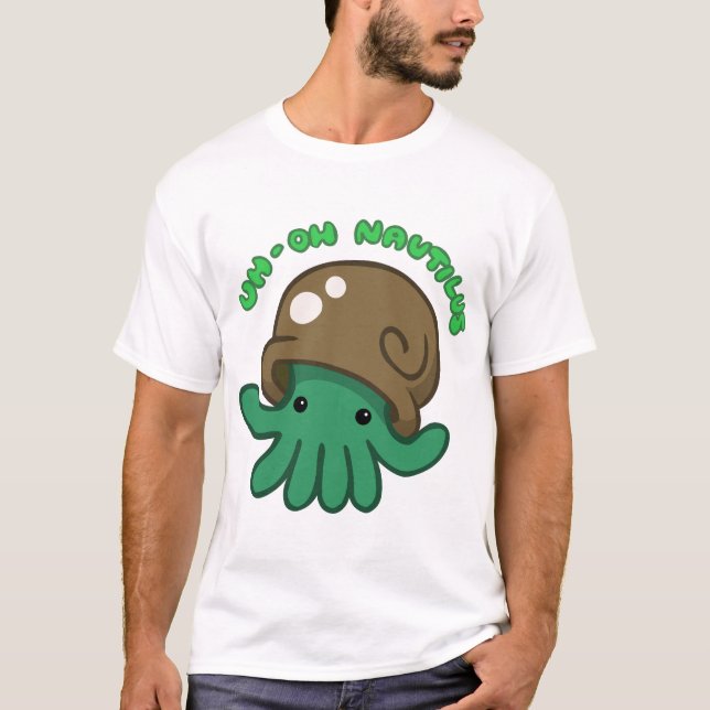 Uh-oh Nautilus Tee Shirt (Framsida)