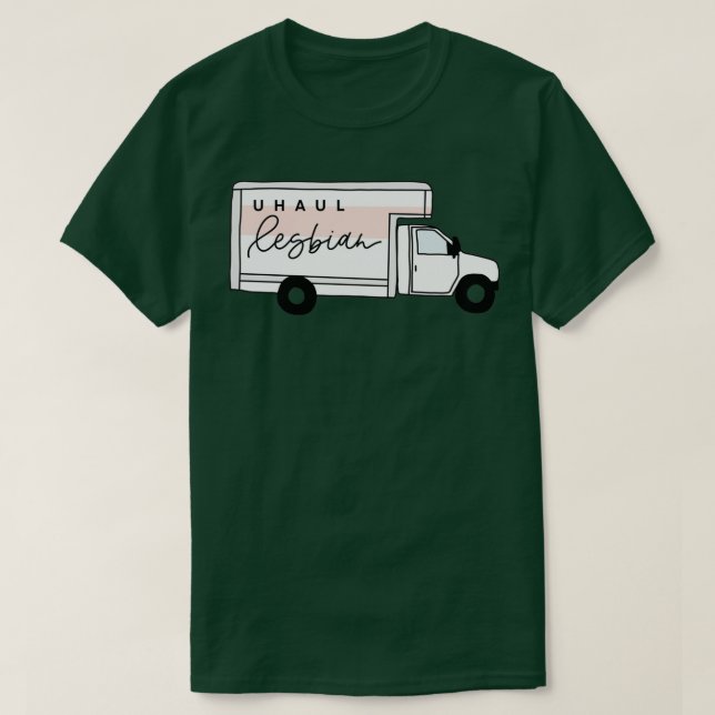UHaul-lesbisk T Shirt (Design framsida)