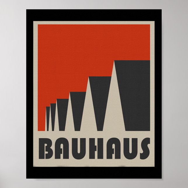 Uhaus Beach Surf Retro 1960-talets California Cool Poster (Framsidan)