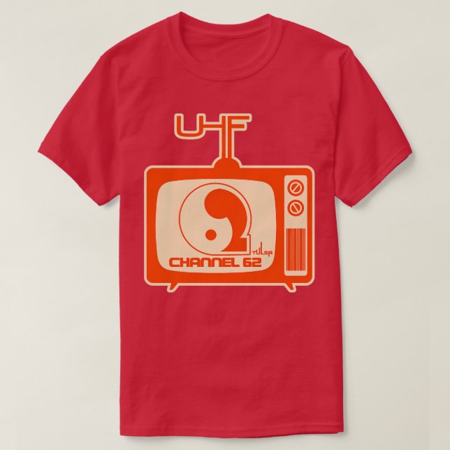 UHF-kanal T Shirt (Design framsida)