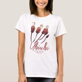 Uhiuhi Blossom Sällsynt Inföding Hawaian Elegant B T Shirt