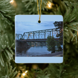 Uhlerstown-Frenchtown Bridge Julgransprydnad Keramik