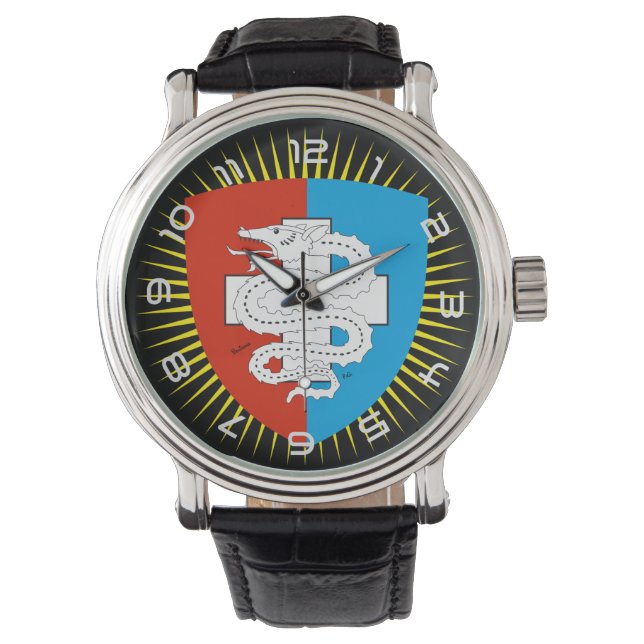 Uhr mit Schweizer-Entwurf Tessin die Schweiz Armbandsur (Framsida)