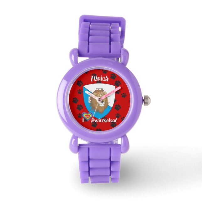 Uhr mit Schweizer-Entwurf Zürich die Schweiz Armbandsur (Framsida)