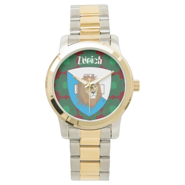 Uhr mit Schweizer-Entwurf Zürich die Schweiz Armbandsur (Framsida)
