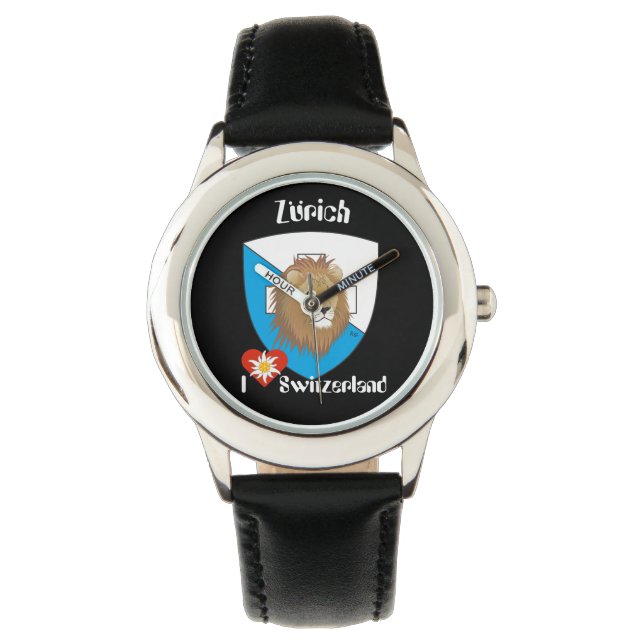 Uhr mit Schweizer-Entwurf Zürich die Schweiz Armbandsur (Framsida)
