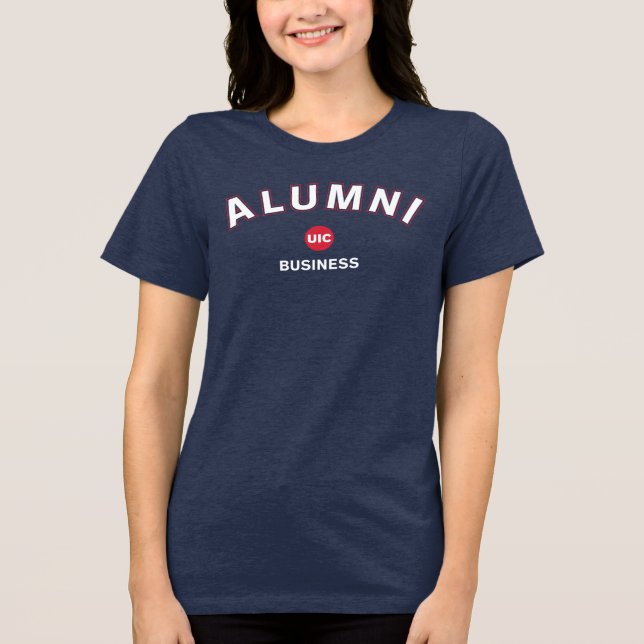 UIC Business Alumni T Shirt (Framsida)