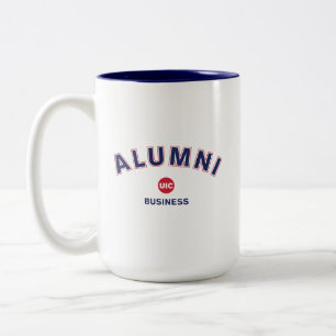 UIC Business Alumni Två-Tonad Mugg