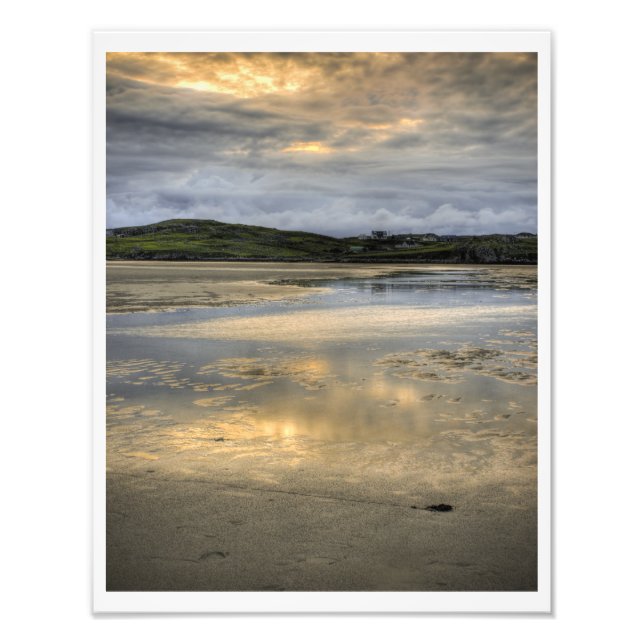 Uig Sands Outer Hebrides Fototryck (Framsidan)